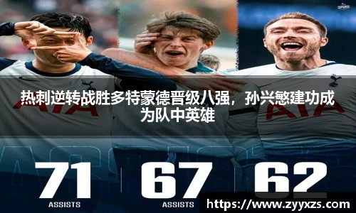 热刺逆转战胜多特蒙德晋级八强，孙兴慜建功成为队中英雄